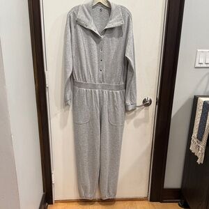 Lou & Grey Gray Jumpsuit